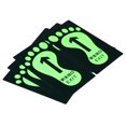 thumbnail image 1 of Unique Bargains PVC Exit Sticker Sign, 11.6' x 6.1' Self Adhesive Door Exit Sign Footprint Floor Sticker, Green 6Pack, 1 of 6