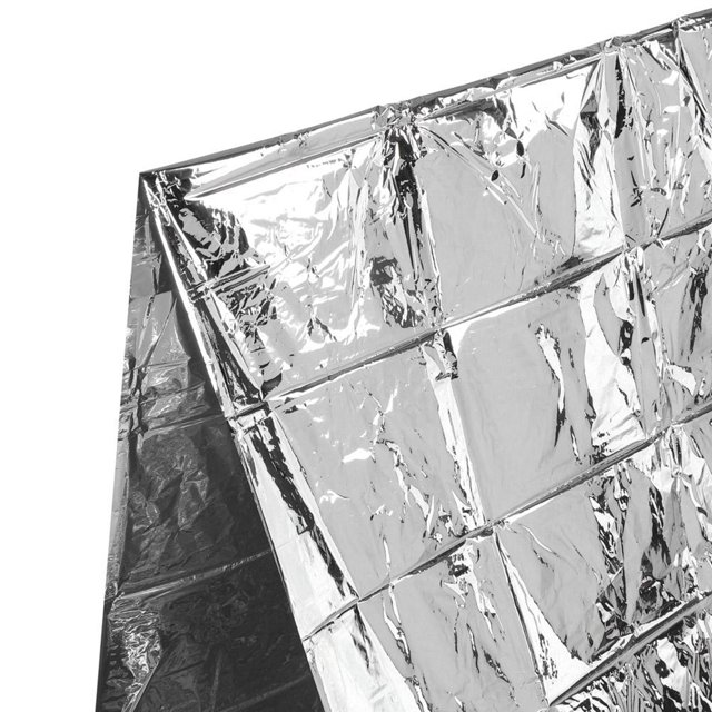 Couverture de Secours Extérieure d'Urgence pour Animaux, Placage en Aluminium, 5 Pcs, Imperméable, Réserve de Chaleur de Survie, Réfléchissante, Camping, Randonnée, Séisme, Fournitures de Premiers Soins