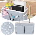 thumbnail image 2 of Home Textile Storage for Bedroom Organizers Bedside Hanging Organizer for Books Phone Magazines and Small Durable Space Saving Accessory, 2 of 8