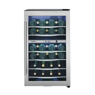 Danby DWC040A3BSSDD 38 Bottle Free-Standing Wine Cooler in Stainless Steel