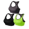 thumbnail image 1 of Matchstick Soutien-Gorge de Sport de Yoga Sans Armatures pour Femmes, 1 of 5