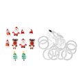 thumbnail image 1 of Christmas Led Lights, Led Christmas Lights Rich Elements Soft Light Easy Installation  For School For Home For Office, 1 of 8