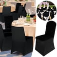 thumbnail image 1 of Meitianfacai Banquet Hotel Chair Cover Home Elastic Chair Cover Bleached White Multi PC, 1 of 7