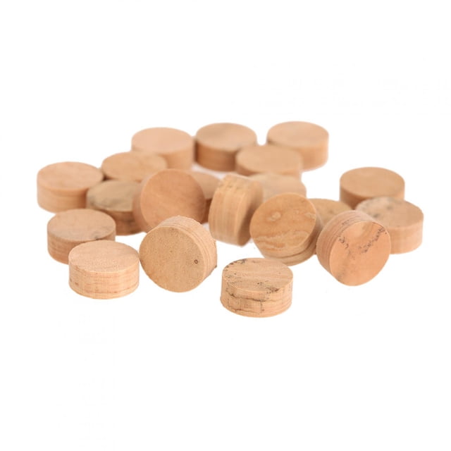 Trompette Réparant des Tampons de Liège, 20pcs 9.5mm Trompette Trombone Réparant des Tampons de Liège Mieux dans la Classe