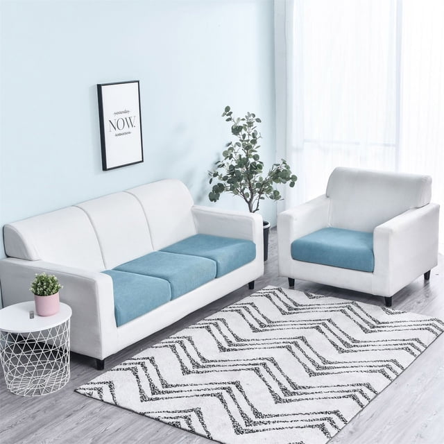 XZNGL Waterproof Cushion Sofa Seat Cover Tightly Wrapped Protection Plush Fiber Living Room