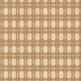 thumbnail image 1 of Ahgly Company Machine Washable Indoor Square Transitional Khaki Gold Area Rugs, 6' Square, 1 of 7