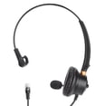 thumbnail image 2 of Telephone Headphonewith Mic,Telephone Headset with Microphone Call Center Headset Communication Headset Enhanced Features, 2 of 14
