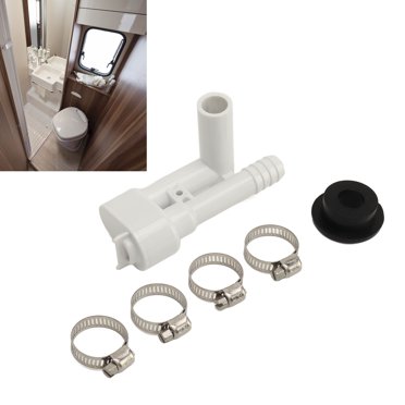 Pièces de Valve d'Eau pour Toilettes RV, 385316906 Kit de Brise-Vide Étanche 6 Pcs pour Toilettes de Voyage