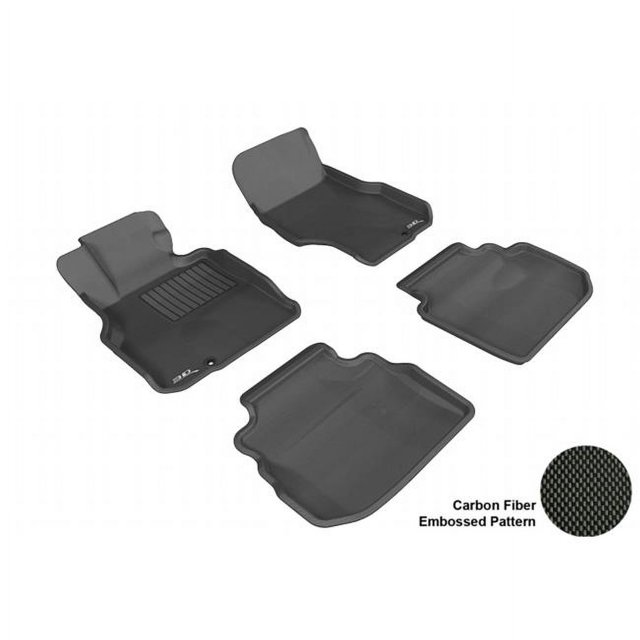 3D MAXpider L1IN01401509 INFINITI M35 2006-2010 KAGU Noir R1 R2 Tapis de Sol