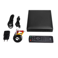 thumbnail image 1 of High-Definition Mini DVD Player Digital Multimedia Player Home CD Player VCD DVD Player EU PLUG,1x HD cable 1x AV cable 1x remote control 1x power adapter 1x player,Black, 1 of 8