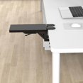thumbnail image 3 of facefd Wood Computer Arm Rest for Desk Folding Computer Desk Extender for Desk Black, 3 of 8