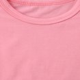 thumbnail image 4 of Toddler Baby Girl Summer Basic Plain Ruffle Sleeve Cotton Tops, 4 of 4