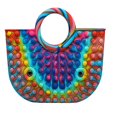 thumbnail image 1 of Kmbangi Decompression Handbag/Messenger Bag+ Cartoon Anti-anxiety Change Purse, 1 of 5