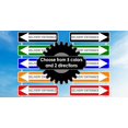 thumbnail image 4 of CURBSIDE PICKUP Green Left Arrow 24 x 6 inch Aluminum Composite Sign, 4 of 4