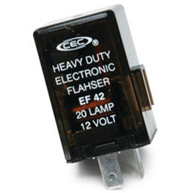 Cec Industries EF-42BP Flasher-elec 2 Broches 12 Volts 20lamp Hd