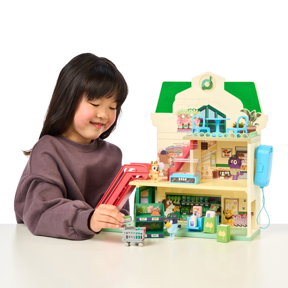 Bluey Supermarket Playset