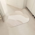 thumbnail image 4 of Vwrxbz Bath Mat Non Slip Super Absorbent Silicone Bathroom Rug Fast Drying Washable Shower Floor Mat Cloud Shape 16x24, 4 of 9