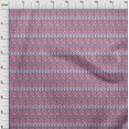 thumbnail image 3 of oneOone Cotton Poplin Fabric Geometric Ikat Printed Fabric 1 Yard 42 Inch Wide, 3 of 4