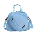thumbnail image 3 of jinwen Tennis Bag Carrier Large Capacity Handbag for Adults Fitness Squash Racquets Blue, 3 of 8