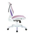 thumbnail image 4 of OSP Home Furnishings Riley Office Chair with Purple Mesh Fabric Seat and Back, 4 of 7