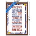 thumbnail image 2 of Les États-Unis d'Amérique - Préambule de la Constitution, 2 of 4