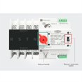 thumbnail image 4 of 3X Rail Din 4P ATS Interrupteur de Transfert Automatique Double Alimentation Interrupteurs Sélecteurs Électriques Alimentation Interruptive 63A, 4 of 6