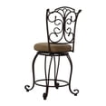 thumbnail image 4 of Tabouret de comptoir à dossier plissé Trent, 4 of 7