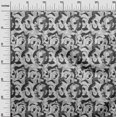 thumbnail image 3 of oneOone Georgette Viscose Gray Fabric Abstract Craft Projects Decor Fabric Printed By The Yard 42 Inch Wide, 3 of 4