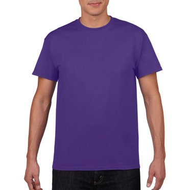Gildan T-Shirt en Coton Épais pour Hommes, TG, Lilas