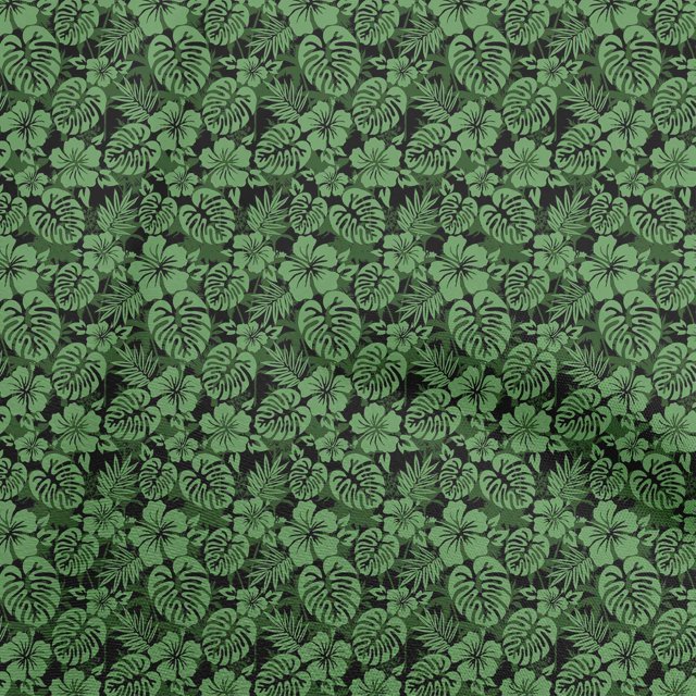 oneOone Rayon Green Fabric Tropical Sewing Craft Projects Fabric Prints By Yard 56 Inch Wide