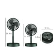thumbnail image 3 of TopLLC Portable Fan Stretchable Fan, Fan Portable, 3 Speeds Desktop Table Fan, Plug In Power Fan, Rotation Strong Wind, Quiet Small Fan For Home Desktop Office Strong Airflow Cooling Fan, 3 of 6