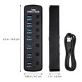 thumbnail image 2 of UPGRATOR 1Pack USB Extender with extra usb ports for pc ABS Rectangular Hub Design, 2 of 7