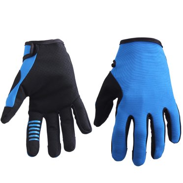 facefd Bike Gloves Touchscreen Long-time Service Winter Sport Climbing Glove Wear-resistance  for Heat Rejection Hiking Motorcycle Mitten Yellow Blue