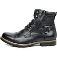 thumbnail image 2 of Men's Motorcycle Boots Combat Casual Dress Boot for Men, 2 of 5