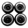 thumbnail image 3 of RC Wheel Rim Tires Rc Tires for Wltoys Control 1/28 Model K969 K989 P929 1/28 Scale Buggy Hobby Black, 3 of 4