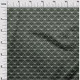 thumbnail image 2 of oneOone Georgette Viscose Fabric Shapes Geometric Sashiko Print Decor Fabric Printed BTY 42 Inch Wide, 2 of 4