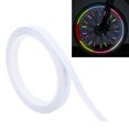 thumbnail image 4 of Autocollant de Bande Lumineuse de Vélo, Plastique Réfléchissant Résistant à l'Usure Résistant à l'Humidité pour Motocycly White, 4 of 8
