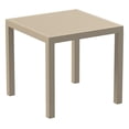 thumbnail image 3 of Compamia Ares 5 Piece Square Resin Patio Dining Set in Taupe, 3 of 3