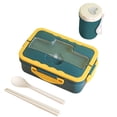 thumbnail image 1 of EGNMCR Portable Lunch Box With Lid And Cup Lunch Box Lunch Box Food Storage Container With Lid Leakproof Food Preparation Container For Storage Home Office lunch boxes, 1 of 6