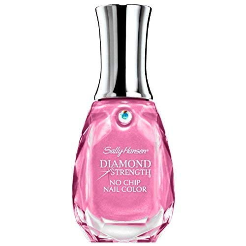 Refurbished Sally Hansen Diamond Strength No Chip Nail Color 250 Pink - High-performance