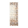 thumbnail image 2 of Geometric Print Sheer Curtains Panel • Linen Look Polyester Window• Light Filtering Grommet Top Decorative Curtains for Living Room Bedroom, 2 of 6