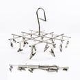 thumbnail image 4 of suyin Heavy Duty Stainless Steel Hanger With 20 Clips For Underwear And Socks, 4 of 5