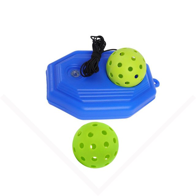 fastboy Pickleball Trainer Improve Speed Player for Solo Training with Elastic Rope Ball Green Green 21x14x6cm