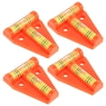 thumbnail image 1 of GOOHOCHY 4 Pcs Niveau à Bulles pour VR Niveau VR Acrylique Orange Mesure Haute Précision pour Réglages de Véhicule, 1 of 7