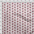 thumbnail image 4 of oneOone Polyester Spandex White Fabric Floral Sewing Craft Projects Fabric Prints By Yard 56 Inch Wide, 4 of 5