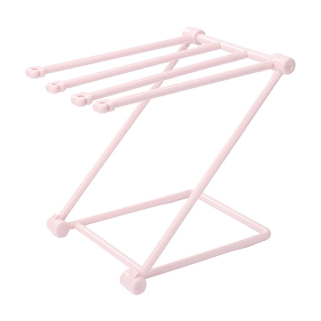 Big Savings! Folding Fabric Storage Rack for Kitchen, Vertical Towel Organizer, Space-Saving Support for Towels, Efficient Countertop Organization, Light Kitchen Storage