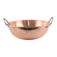 thumbnail image 3 of jifeng Copper Cookware Beautiful Shape Saucepan Copper Pot for Camping Home Parties 38cm, 3 of 9