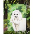 thumbnail image 3 of Carolines Treasures CK1797GF Shamrocks Maltese Garden Size Flag, 3 of 3