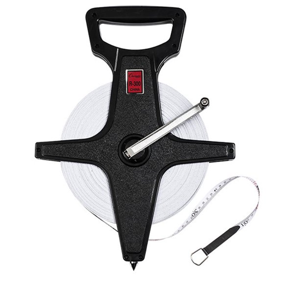 Champion Sports R330 Fiberglass 330 Foot Open Reel Measuring Tape