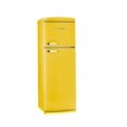 thumbnail image 1 of Unique 310 L Réfrigérateur à Congélateur Supérieur Jaune Canari, 1 of 19
